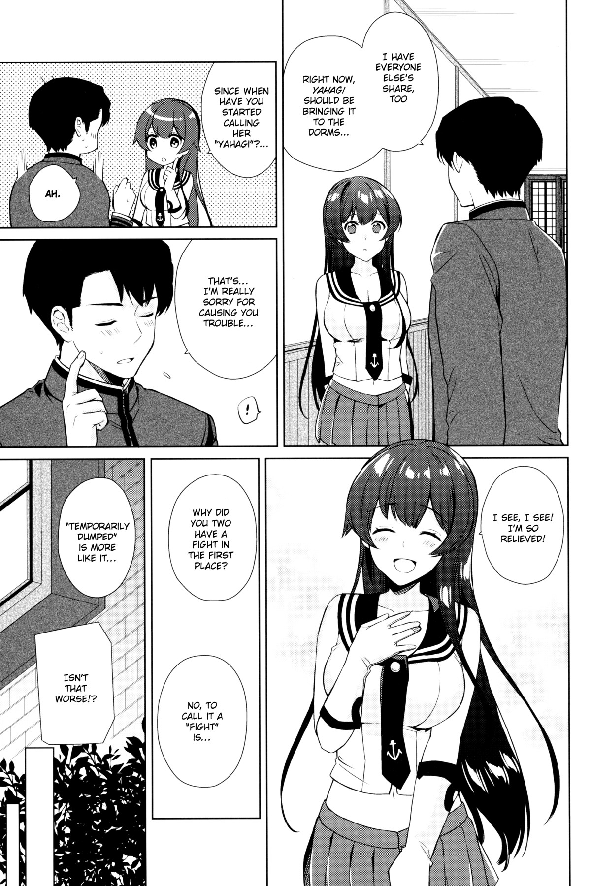 Hentai Manga Comic-Light Cruiser Yahagi Fell In Love - Third-Read-45